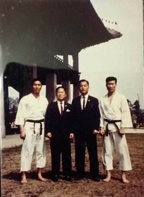 Master Bok Man Kim and Gen Choi